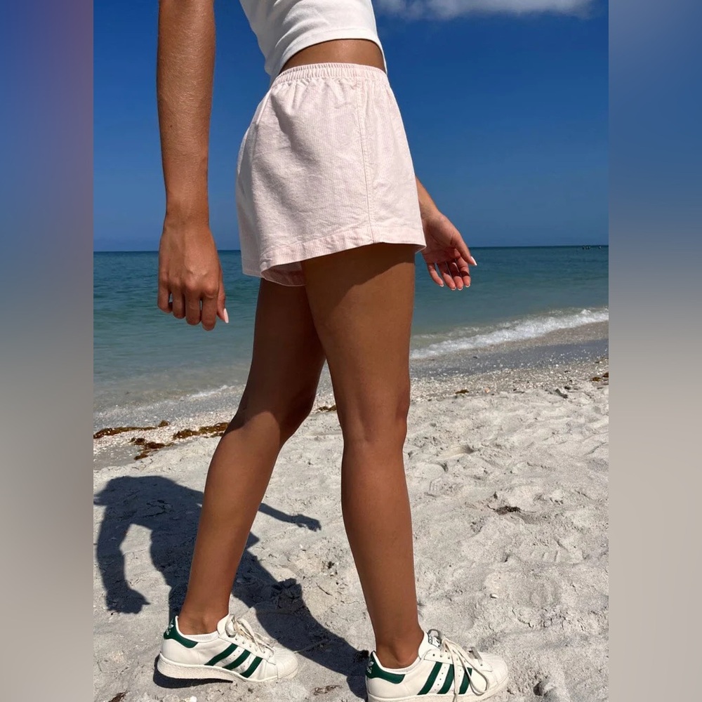 Brandy melville Keira striped pajama shorts - Picture 2 of 5